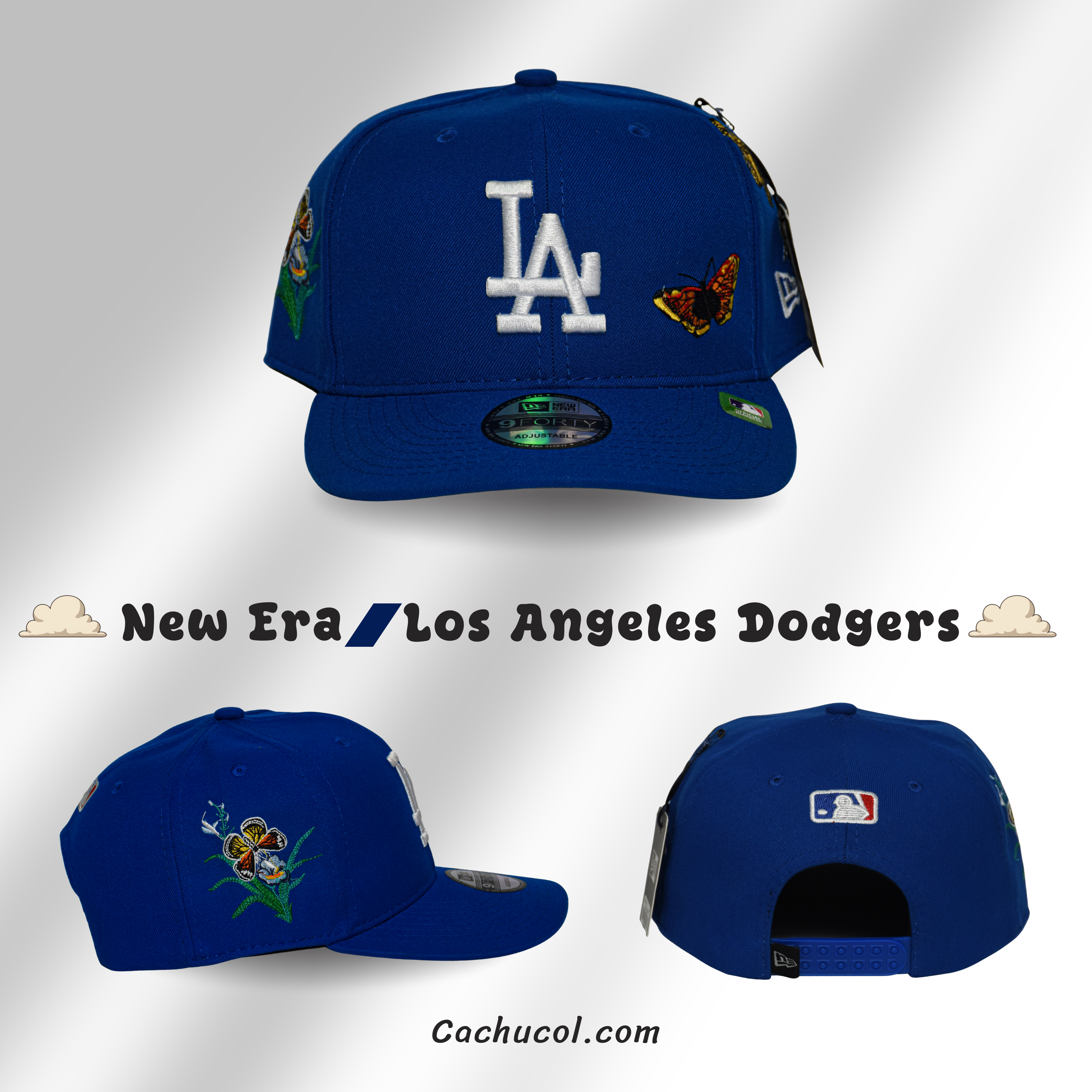 Gorra New Era Los Angeles Dodgers “Butterfly Bloom”🔵⚾