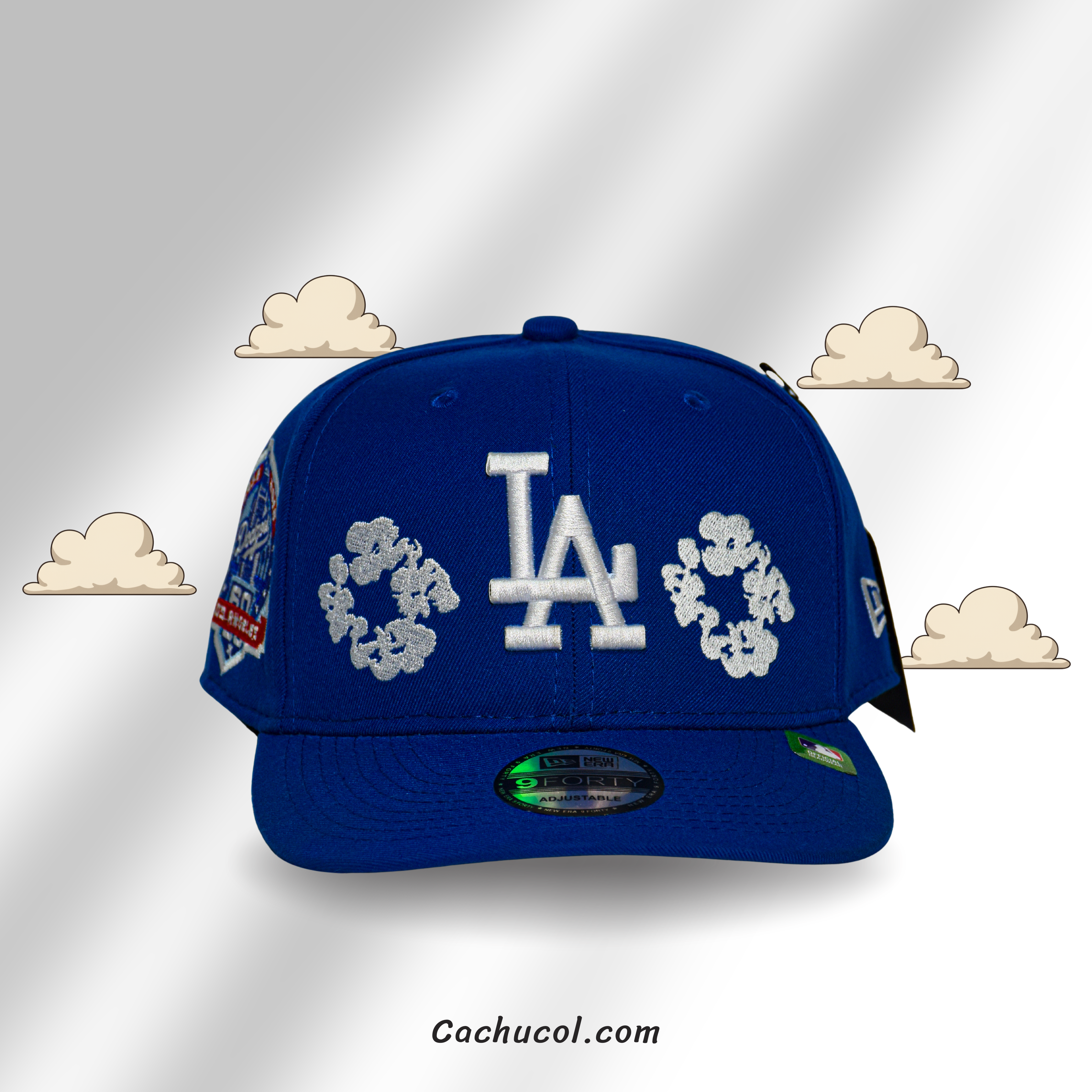 Gorra New Era Los Angeles Dodgers “60th Anniversary Edition”🔵⚾