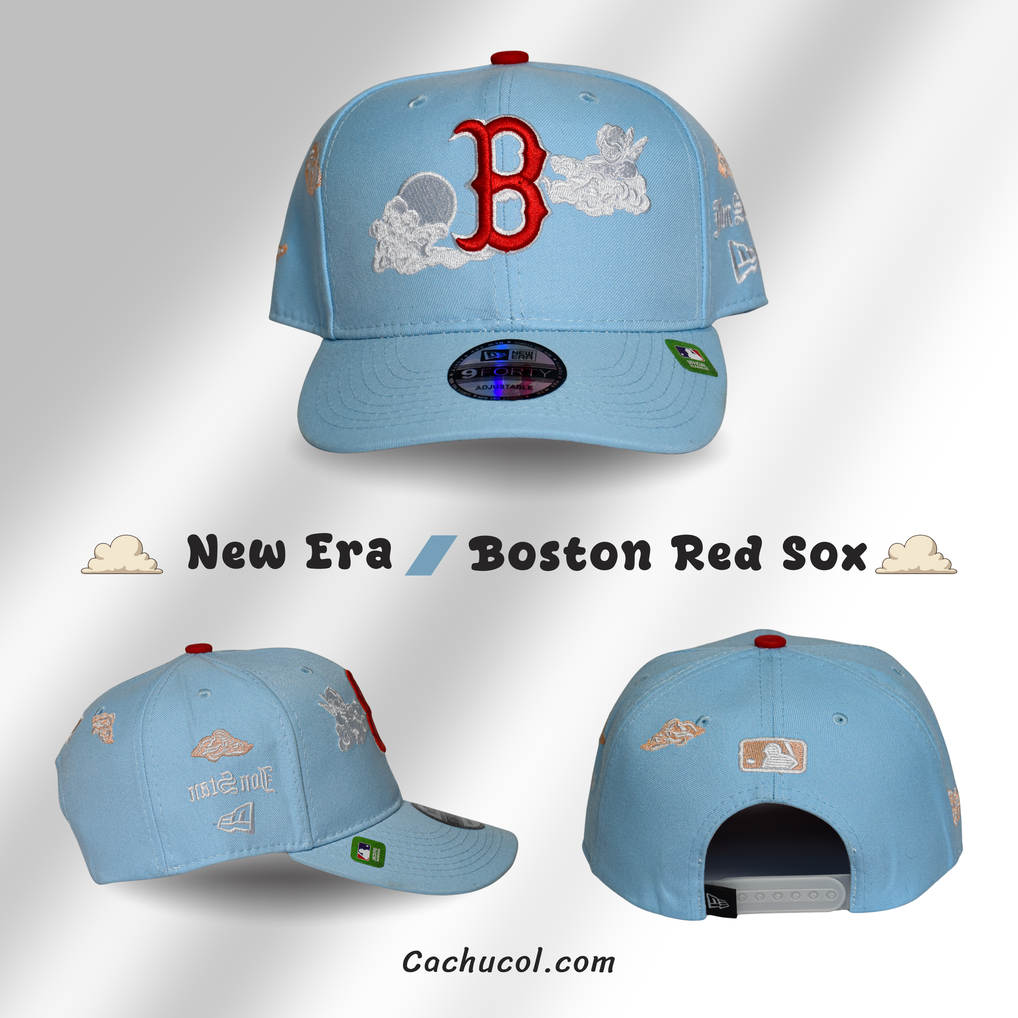 Gorra New Era Boston Red Sox “Cloud Icon” 🩵☁️