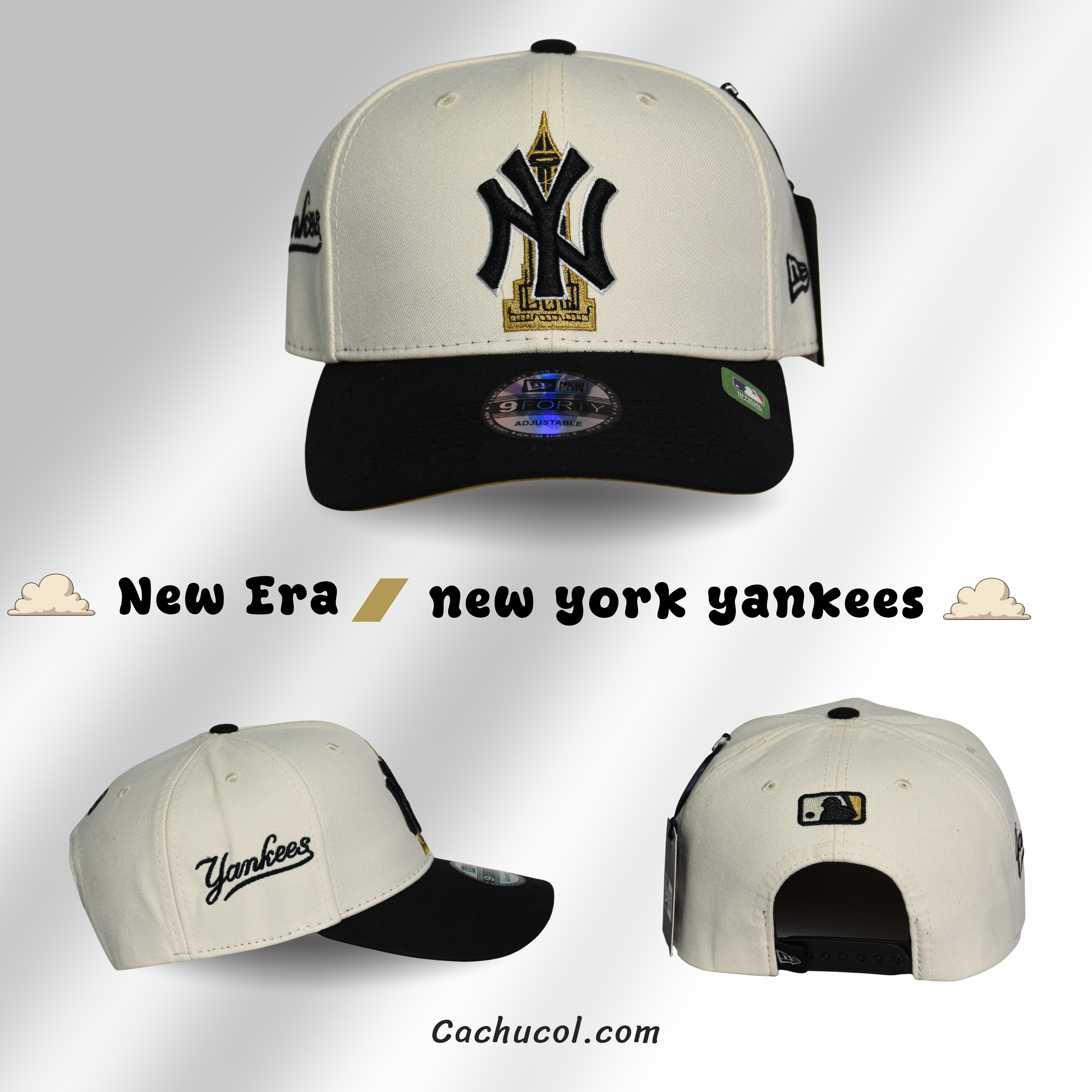 Gorra New Era Yankees Empire Gold⚫⚾