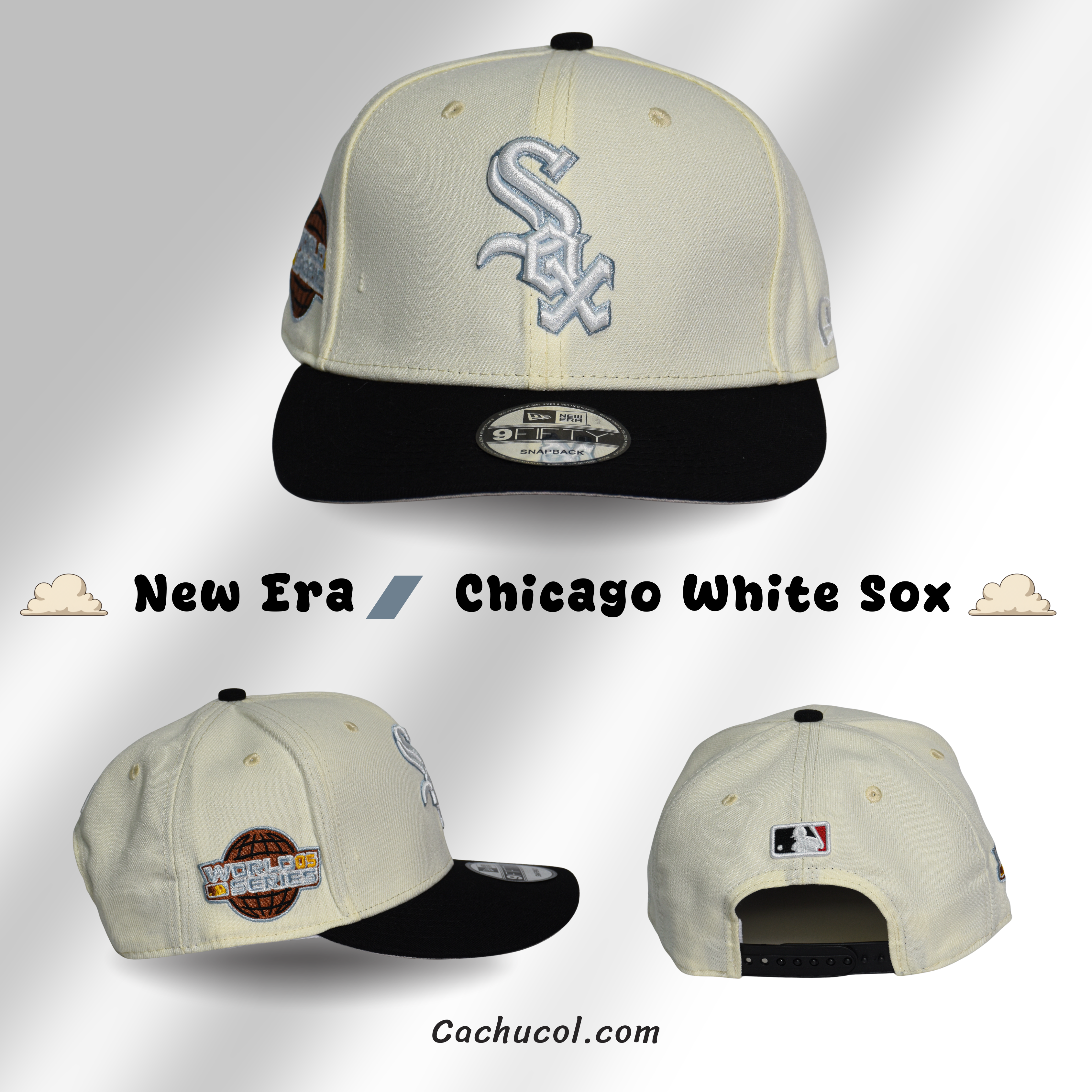 Gorra Chicago SOX Conmemorativa World Series 2005💙⚾
