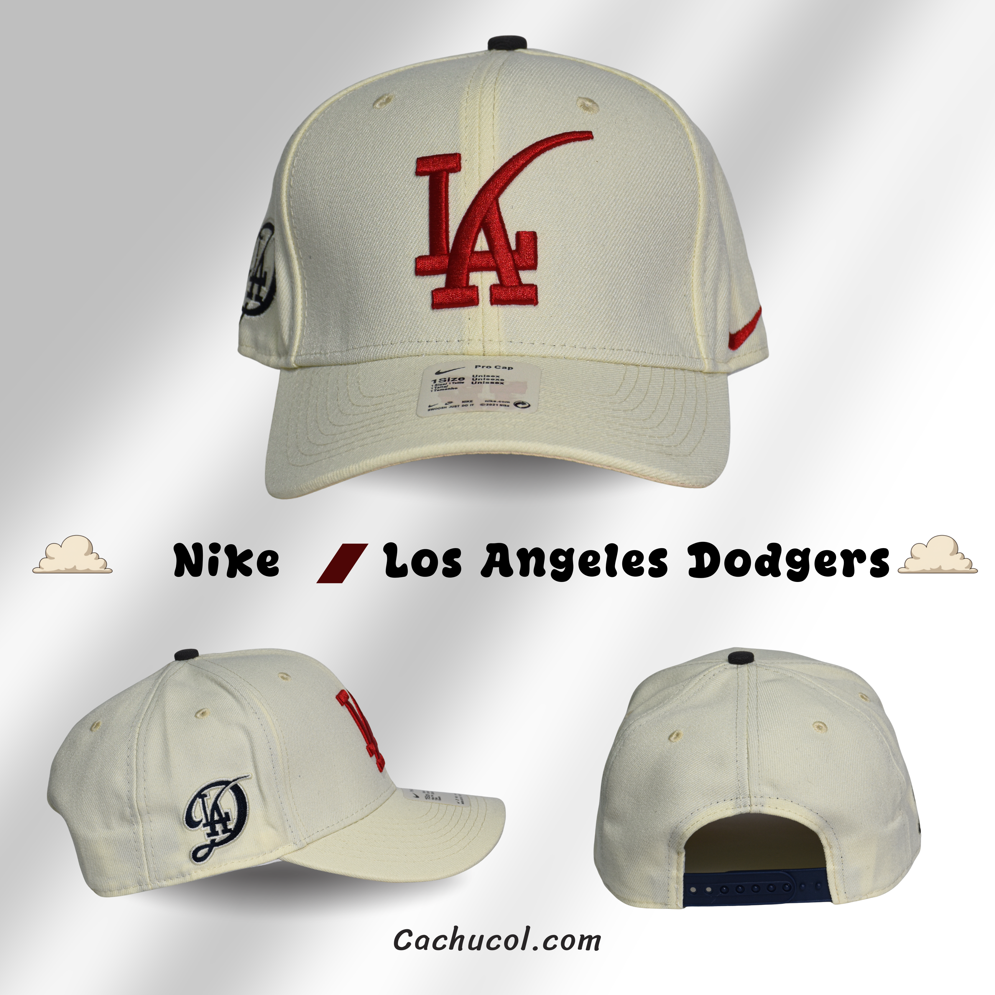 Gorra Nike Pro Cap – LA Dodgers 🔴⚾