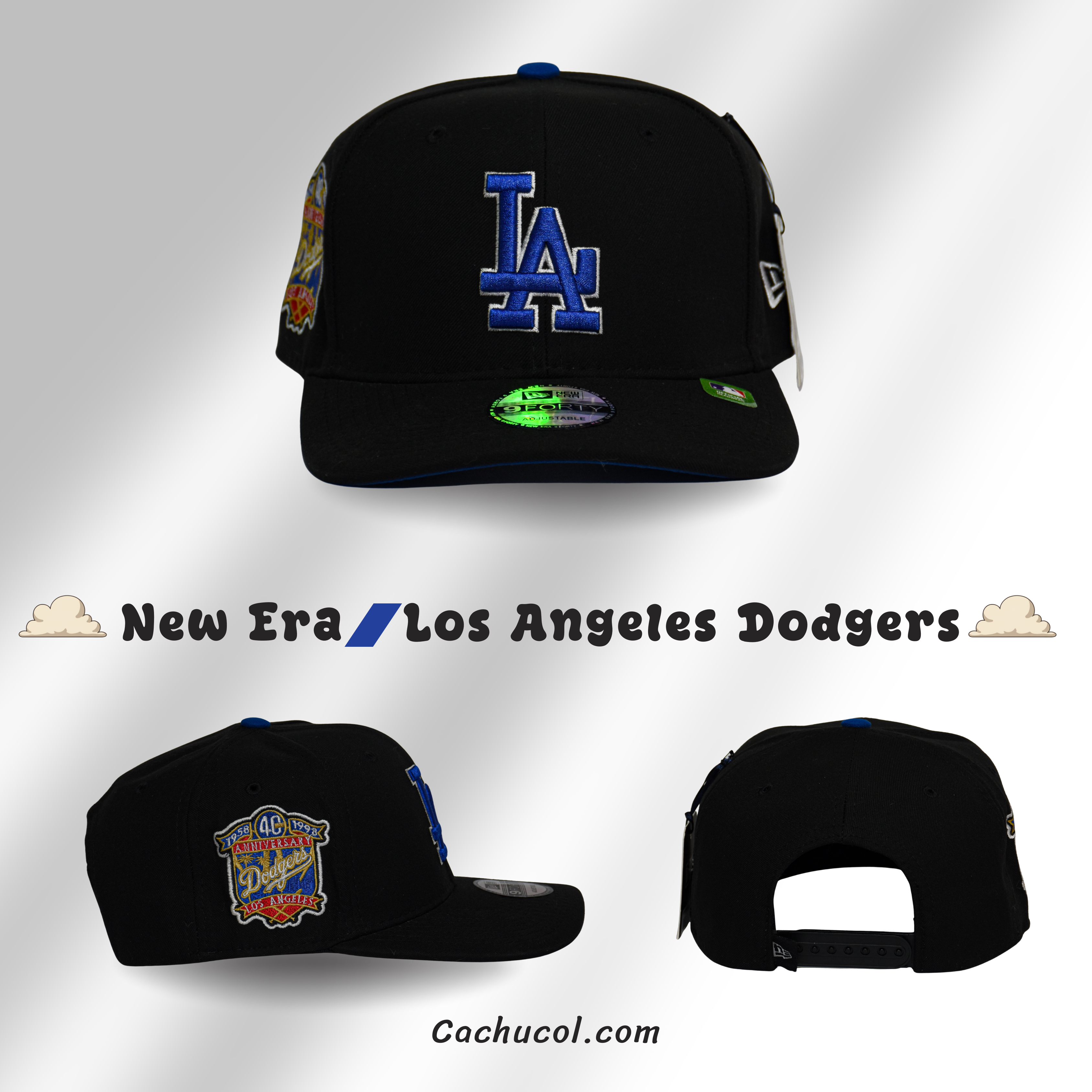 Gorra New Era Los Angeles Dodgers “40th Anniversary Dodger Stadium”🔵⚾