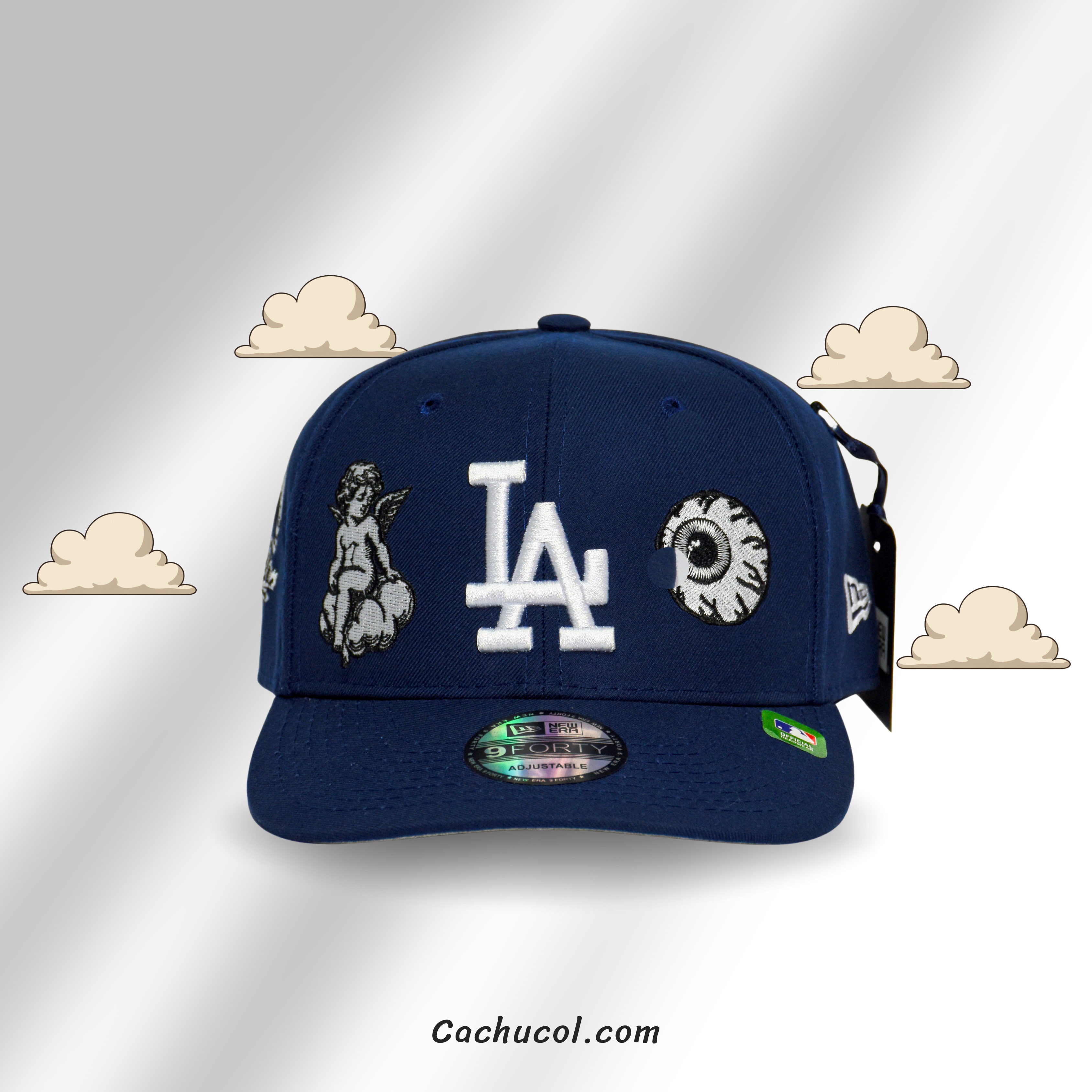 Gorra New Era exclusiva de los Dodgers 🔵⚾.